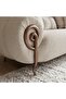 Corwin 3 Seater Fabric Sofa Beige, Home Furniture For Comfortable Everyday Use - 5