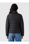 Stand Collar Women's Puffer Coat - 4