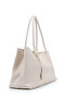 Faux Leather Magnet Closure Women's Handbag Diaz Cream - 3
