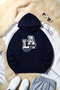 Unisex California 1987 Printed Oversize Hoodie Hooded Sweatshirt - 2
