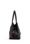 Faux Leather Magnet Closure Women's Handbag Diaz Brown - 3