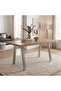 Wellington Wide Dining Table Legs Set Of 2-Silver, Home Furniture For Comfortable Everyday Use - 5