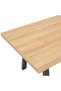 Wellington 6-Seater Modular Dining Table Top Light Oak, Interior Furniture For Family Living Spaces - 5