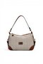 Beige - Tan Straw Women's Shoulder Bag Sp1269
