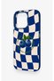 iPhone 16 Pro Compatible Blueberry Patterned Silicone Case - 4