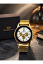 Unisex Wristwatch with Wicker Magnet Strap (Fits Any Wrist)