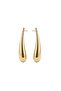 7 cm Gold Drop Earrings - 3