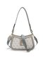A.Gri - Gray Monogram Women's Crossbody Bag Sp1132 - 5