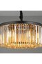 Rivoli 12-Light Crystal Chandelier Crystal And Metal Amber/Black 80 cm - 3