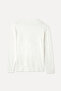 Crew Neck Long Sleeve T-Shirt - 4