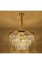 Aura 18-Lights Crystal Chandelier Crystal And Metal Chrome 100 cm - 8