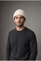 Unisex Winter Knitwear White Beanie |   Plain Basic Knitted Beanie Model - 6