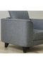 Munet 1 Seater Fabric Sofa Grey, Interior Furniture For Family Living Spaces - 5