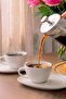 Gold Line Damla Coffee Presentation Set for 2 People - 4 Pieces - 2