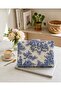 Handmade Toile Pattern Quilted Laptop Cover