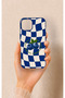 iPhone 13 Compatible Blueberry Patterned Silicone Case