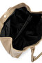 Faux Leather Magnet Closure Women's Handbag Diaz Beige - 6