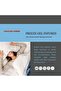 V2 Freeze Gel Infused Visco Foam Pocket Spring Mattress- 150x200x25 cm - 5