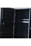 Kersten Wide Free- Standing Jewelry Cabinet With Mirror- Dark Walnut - 7