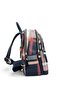 Navy Blue - Navy Blue Plaid Women's Backpack Sp1265 - 3