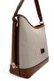 Beige - Tan Straw Women's Shoulder Bag Sp1286 - 4