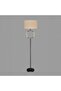 Fidel Metal Floor Lamps With LED Lights And E27 Bulb -150Cm