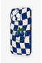 iPhone 13 Pro Max Compatible Blueberry Patterned Silicone Case - 4