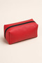 Faux Leather Makeup and Organizer Bag, Multi-Purpose Travel Handbag, Stylish Clutch Makeup Bag - 2