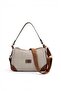 Beige - Tan Straw Women's Shoulder Bag Sp1269 - 6