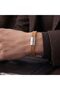 Premium Genuine Suede Leather Men's Bracelet - Stainless Steel Clasp - Tan Color - Handcrafted - 7