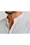 Regular Slim 100% Cotton Linen Textured Shirt with Stylish Collar for Men - 4