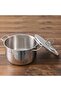 9-Piece Stainless Steel Cookware Set, Cooking Set For Everyday Family Meals - 6