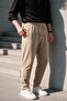 Men's Regular Fit Elastic Waist Drawstring Lycra Comfortable Jogger Pants - 8