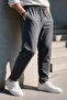 Men's Regular Fit Elastic Waist Drawstring Lycra Comfortable Jogger Pants - 3