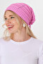 Women's Drawstring Backless Loose Knitwear Beanie - Flowy Winter Beanie - 5