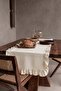Linen Cotton Runner 40X130 Washed Table Runner