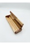 Handcrafted Dual-Color Wooden Single Pen Box - 2