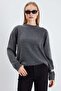 Basic Crew Neck Casual Knit Sweater - 3