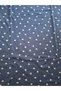 Women's Navy Blue Heart Lace Detailed Nightgown - 3