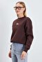 3 Thread Signature Embroidered Oversize Sweatshirt with Stopper - 2