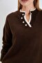 Garnili Button Detailed Knitwear Sweater - 4