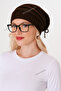 Women's Drawstring Backless Loose Knitwear Beanie - Flowy Winter Beanie - 6