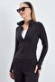 Finger-Loop Diving Fabric Slim Fit Jacket - 3