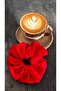 Elastic Hair Clip Red Pinterest Model Women's Hair Clip Bun Clip - 5