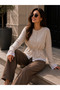 Women's Front Buttoned Waist-Tie Knitwear Cardigan – Cardigan Suitable for Hijab Wear