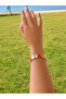 Pearlescent Colorful Heart Elastic Bracelet - 2