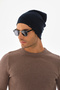 Unisex Striped Ribbed Four-Season Cotton Combed Cotton Beanie Flexible Seasonal Beanie - 3