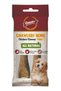 Bone Chew Treat Rawhide-Free Dental Chew Chicken Flavor For Dogs 4.5 Inch 90g 2 Pieces