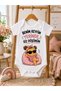 Organic 100% Cotton Written Baby Bodysuit for Girls - 2