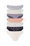 Mixed Cotton Women's Panties 7-Pack